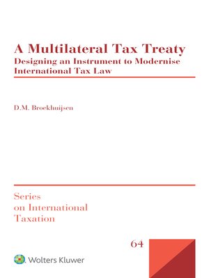 cover image of A Multilateral Tax Treaty